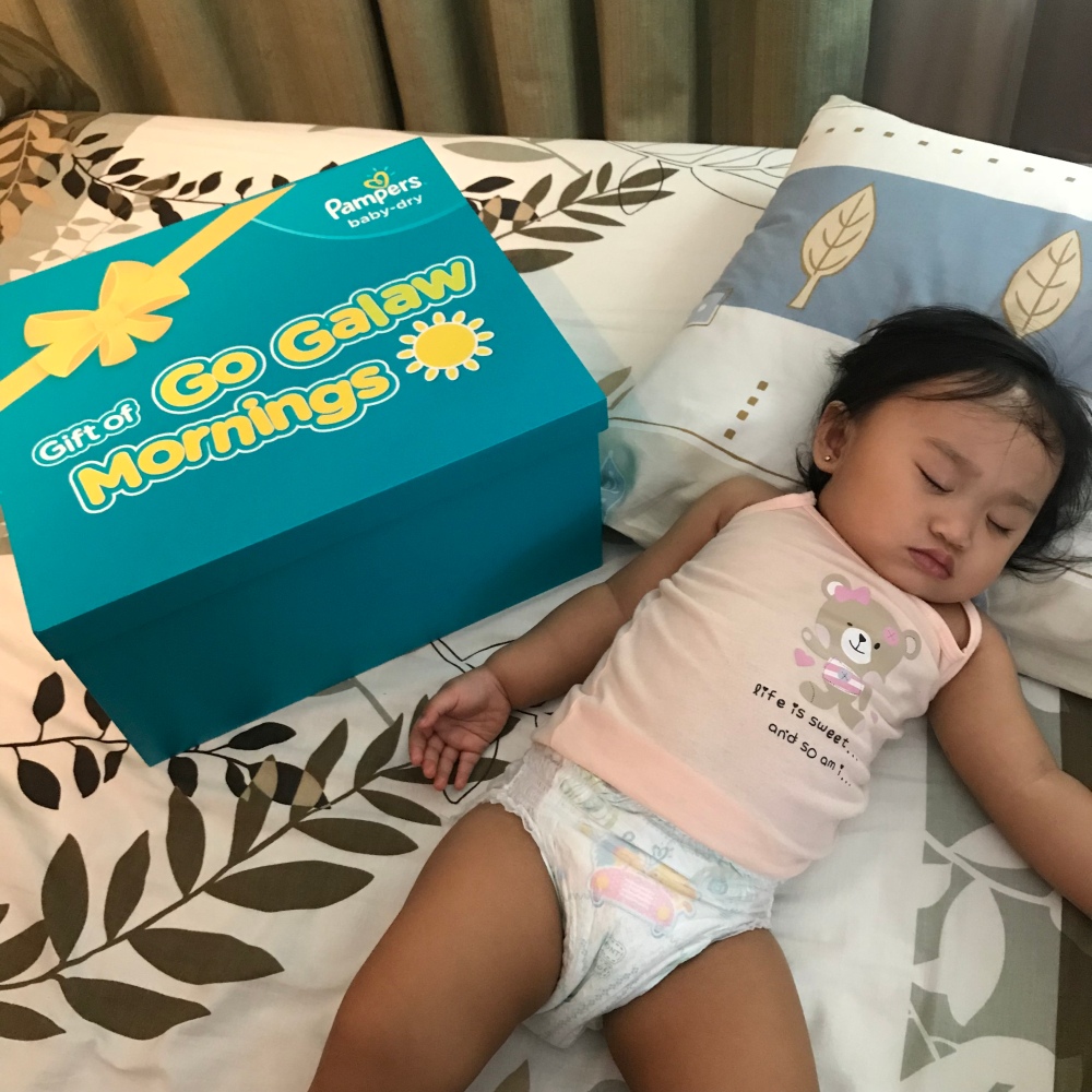 pampers baby dry, pampers less lawlaw go galaw, pampers go galaw mornings, pampers diapers, pampers ph, mom blogger ph, millennial mom ph